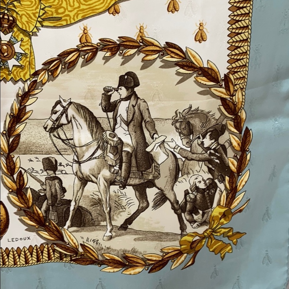 🎉2xHP🎉Hermès Paris Napoleon Scarf - Picture 9 of 15